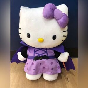 2024 Hello Kitty CVS Halloween Witch Vampire Greeter Plush 16”